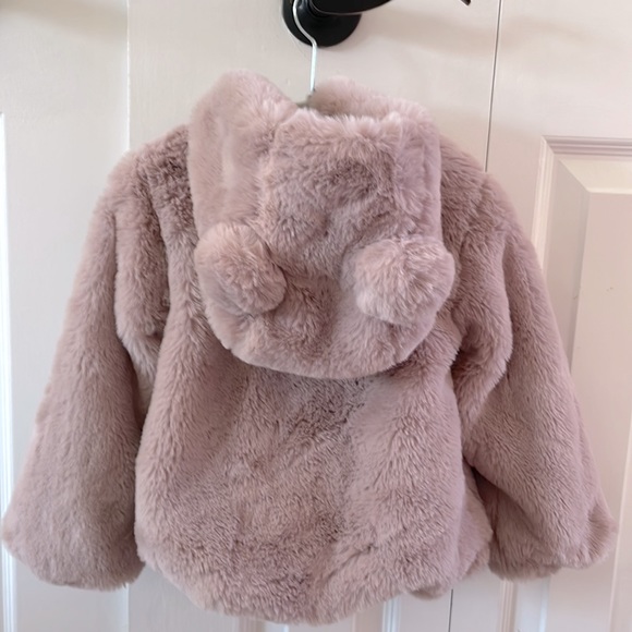 Toddler teddy bear fur coat - Picture 3 of 3